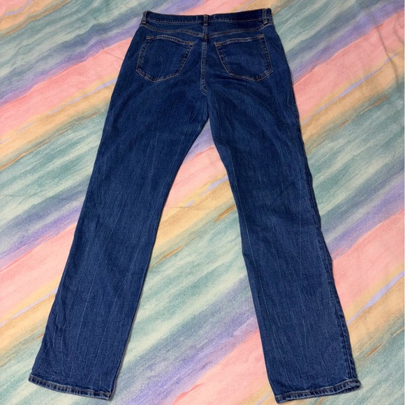 Abercrombie & Fitch Ultra High Rise 90s Slim Straight Jeans women’s size 32/14 - Picture 6 of 6